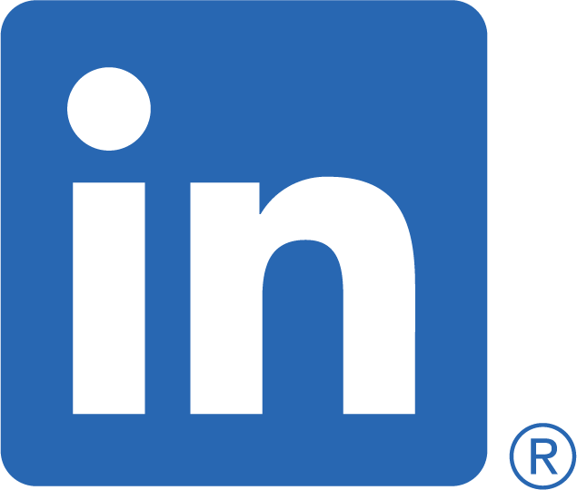 Linkedin logo.